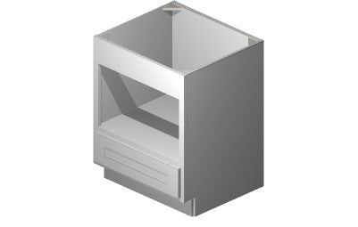 BMC27 - 27" Wide Base Microwave Cabinet