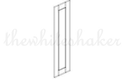 DP1242 - 42" High Decorative End Panel