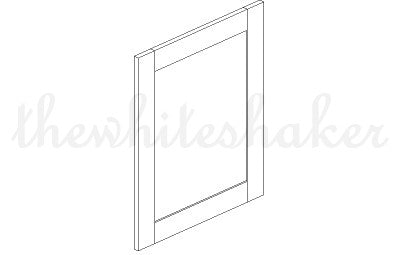 DP2430 - 30" High Full Width Decorative End Panel