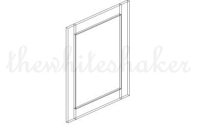 DP2430 - 30" High Full Width Decorative End Panel