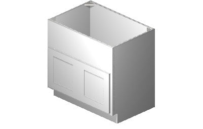 FSB36 - 36" Wide Farm Sink Base Cabinet