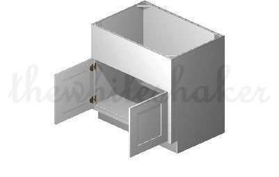 FSB36 - 36" Wide Farm Sink Base Cabinet