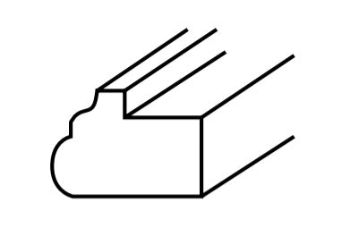 LRM8 - Light Rail Molding