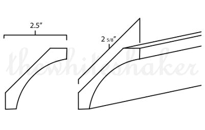 LVC - Large Cove Crown Molding