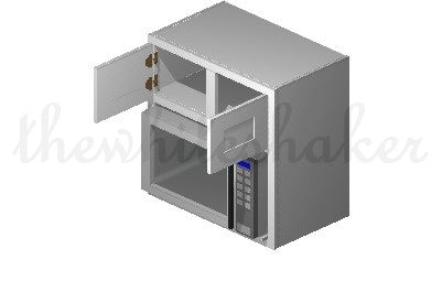 MW3030 - 30" Wide 30" High, Microwave Wall Cabinet