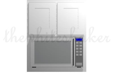 MW3036 - 30" Wide 36" High, Microwave Wall Cabinet