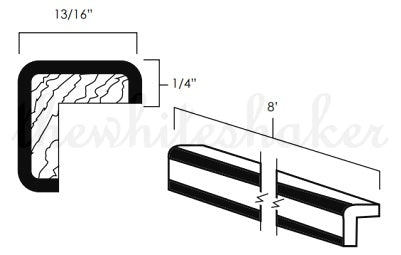 OCS8 - Outside Corner Molding