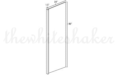 REP9624 - Refrigerator End Panel