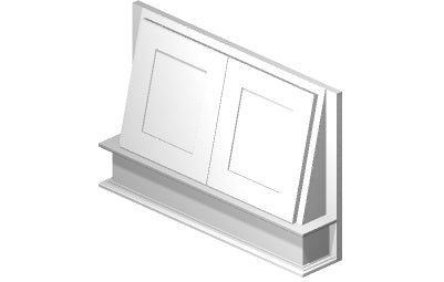 RHF36 - 36" Wide Range Hood Front