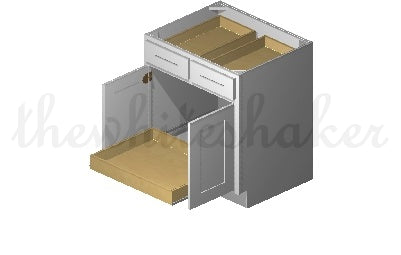 ROT30 - Universal Roll Out Tray for 30" Wide Base Cabinet