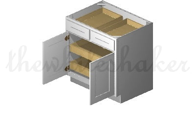 ROT33 - Universal Roll Out Tray for 33" Wide Base Cabinet