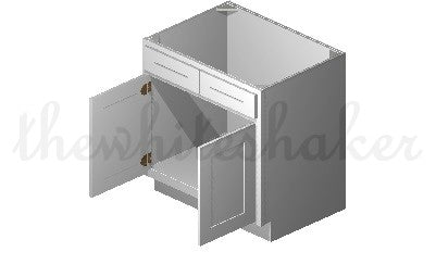 SB33 - 33" Wide Sink Base Cabinet