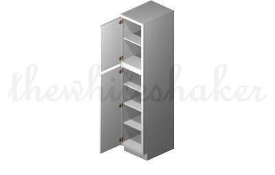 UC1884 - 18" Wide, 84" High Utility/Pantry Cabinet