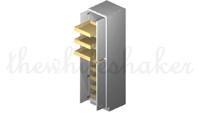 ROT24 - Universal Roll Out Tray for 24" Wide Base/Utility Cabinet