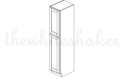 UC1890 - 18" Wide, 90" High Utility/Pantry Cabinet