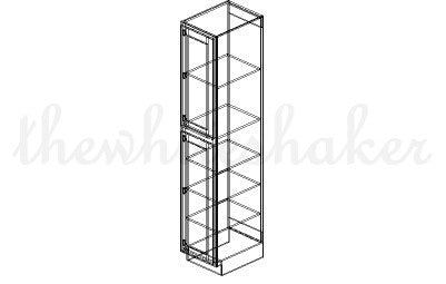 UC1896 - 18" Wide, 96" High Utility/Pantry Cabinet