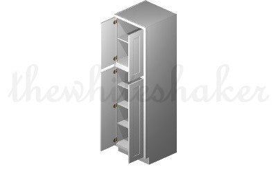 UC2484 - 24" Wide, 84" High Utility/Pantry Cabinet