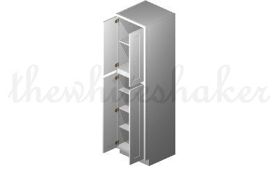 UC2490 - 24" Wide, 90" High Utility/Pantry Cabinet