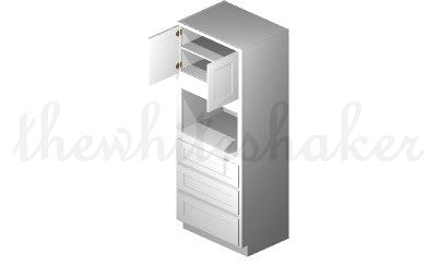 UOC3384 - 33" Wide, 84" High Universal Oven Cabinet