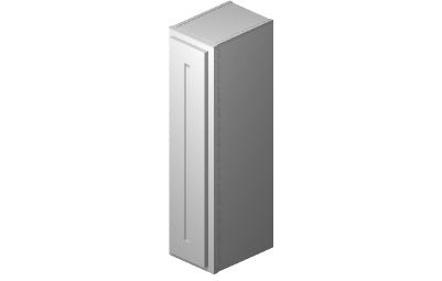 W0936 - 9" Wide 36" High, Single Door Wall Cabinet