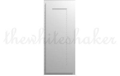 W1536 - 15" Wide 36" High, Single Door Wall Cabinet