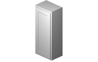 W1842 - 18" Wide 42" High, Single Door Wall Cabinet