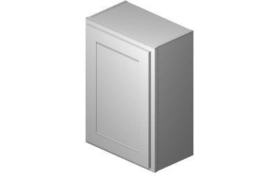 W2130 - 21" Wide 30" High, Single Door Wall Cabinet