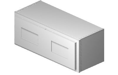 W3012 - 30" Wide 12" High, Bridge Wall Cabinet