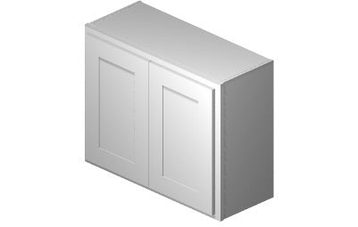 W3024 - 30" Wide 24" High, Bridge Wall Cabinet