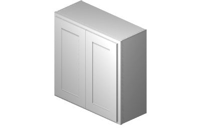 W3030 - 30" Wide 30" High, Double Door Wall Cabinet