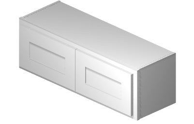 W3612 - 36" Wide 12" High, Bridge Wall Cabinet