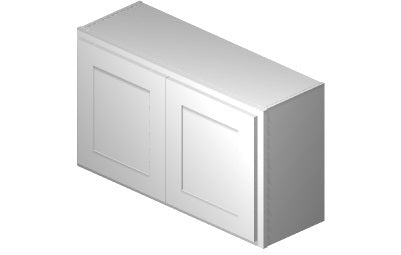 W3621 - 36" Wide 21" High, Bridge Wall Cabinet