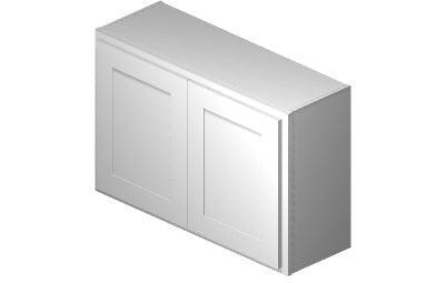 W3624 - 36" Wide 24" High, Bridge Wall Cabinet