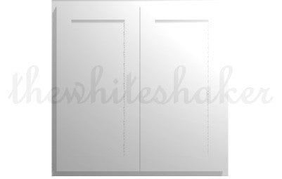 W3636 - 36" Wide 36" High, Double Door Wall Cabinet