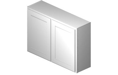 W4230 - 42" Wide 30" High, Double Door Wall Cabinet