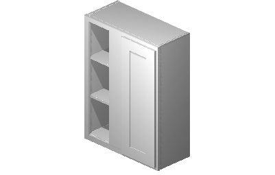 WBC2736 - 27" Wide 36" High, Blind Corner Wall Cabinet