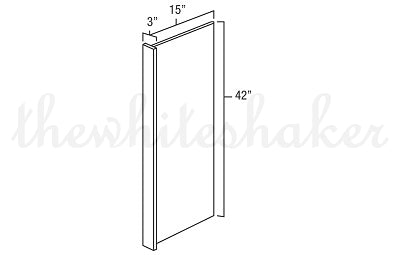 WEP1542 - Wall End Panel