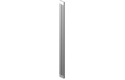 WFF342 - 3" Wide Fluted Wall Filler