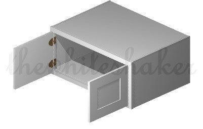 WR3315 - 33" Wide 15" High, Refrigerator Wall Cabinet