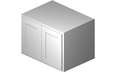 WR3324 - 33" Wide 24" High, Refrigerator Wall Cabinet