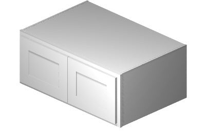 WR3615 - 36" Wide 15" High, Refrigerator Wall Cabinet