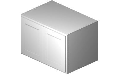 WR3624 - 36" Wide 24" High, Refrigerator Wall Cabinet