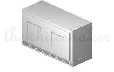 W3015 - 30" Wide 15" High, Bridge Wall Cabinet